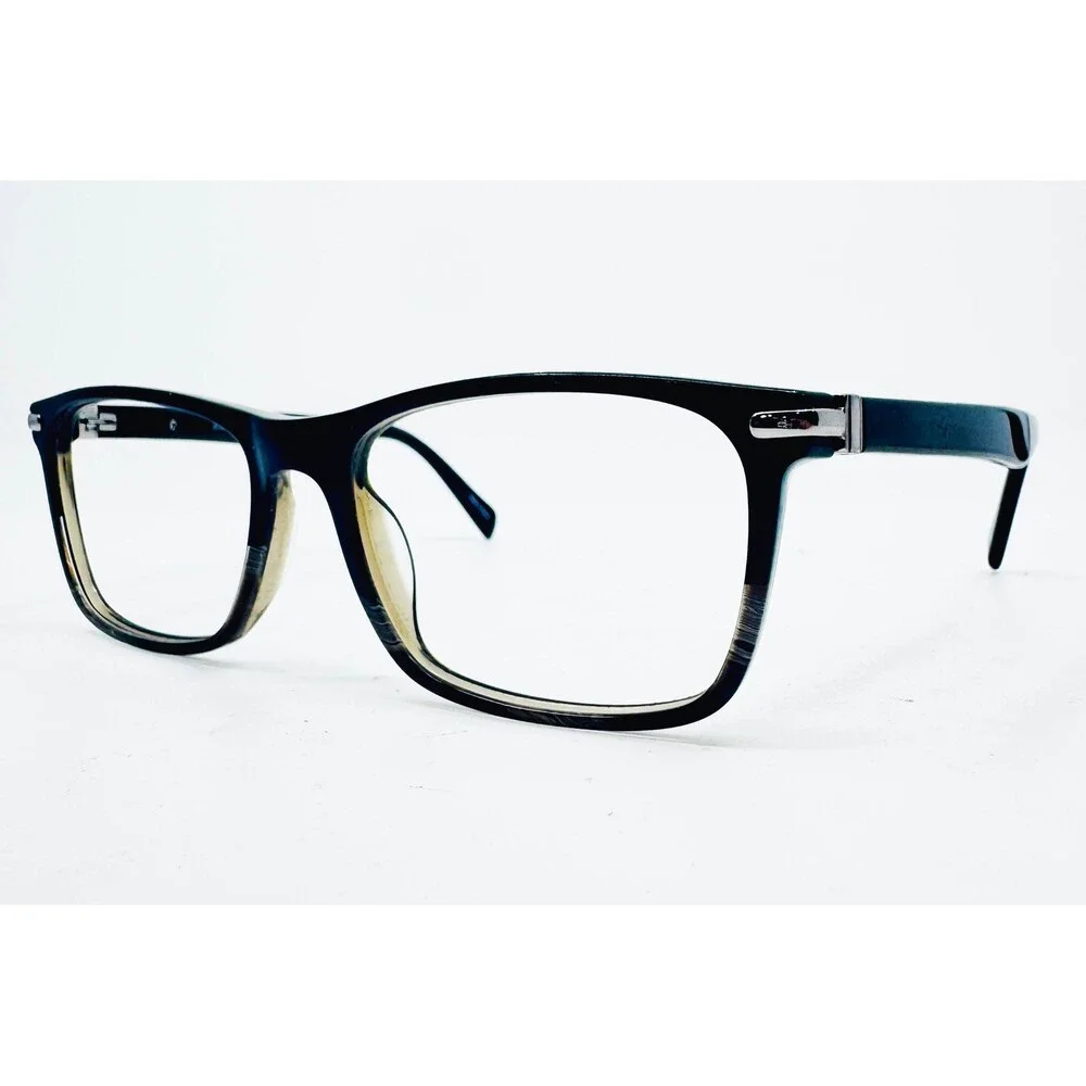 Kirkland Signature KS Allen Eyeglasses Mens Black Rectangle Frames 52-17-140